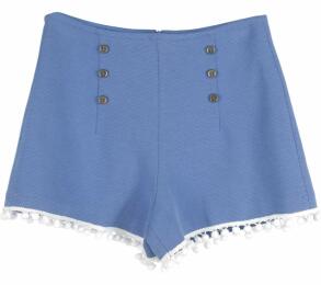 Blue Shorts Pants