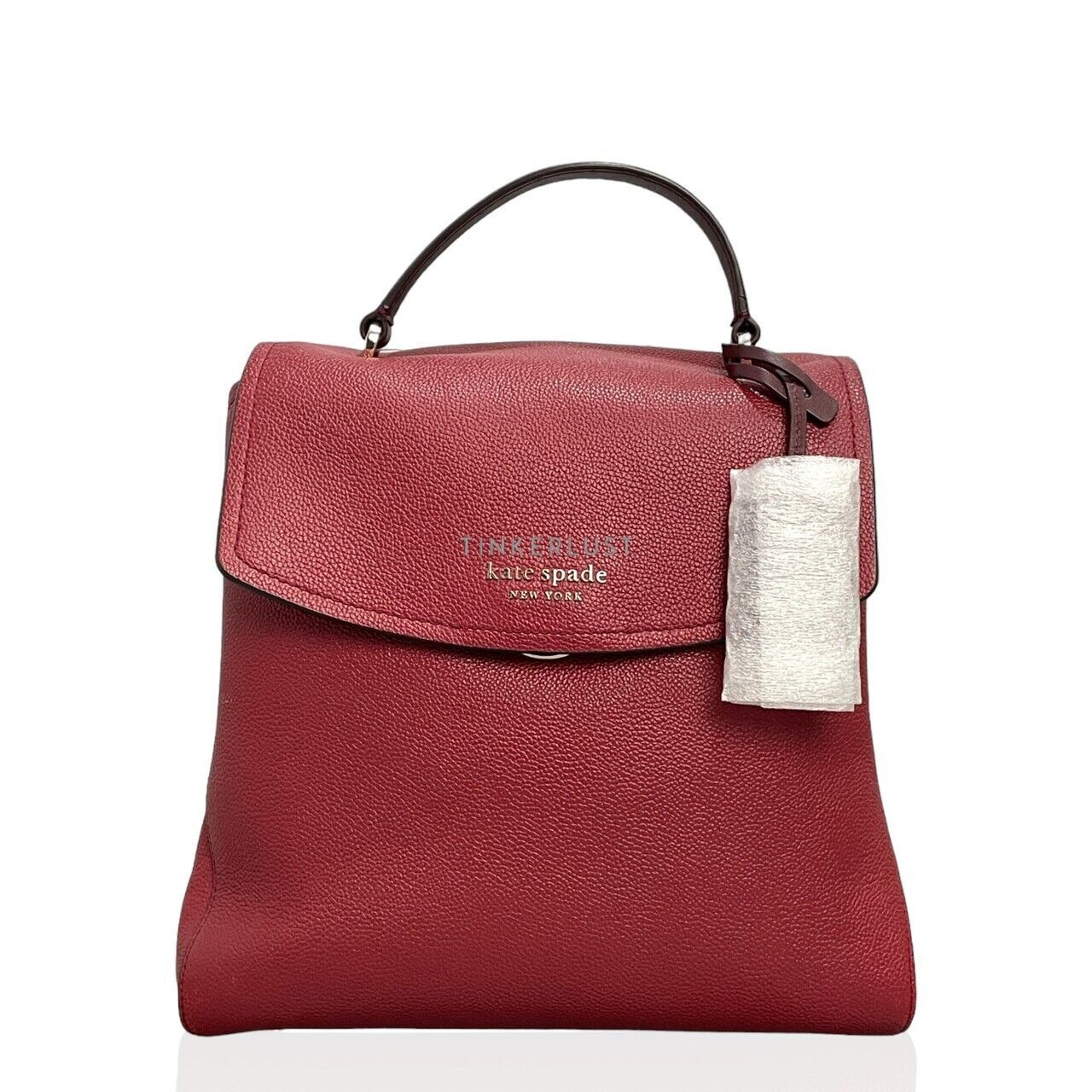 Kate spade red backpack hotsell