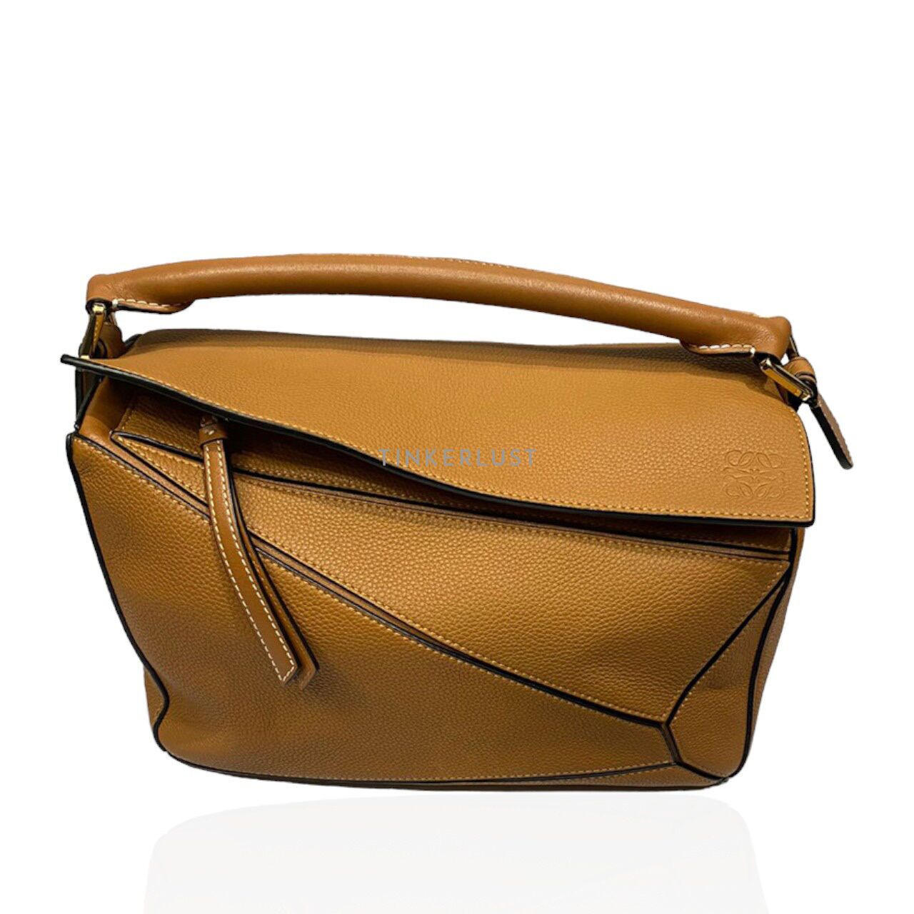 Loewe puzzle tan outlet medium