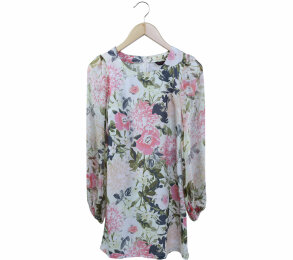 Miss Selfridge Multi Colour Floral Mini Dress