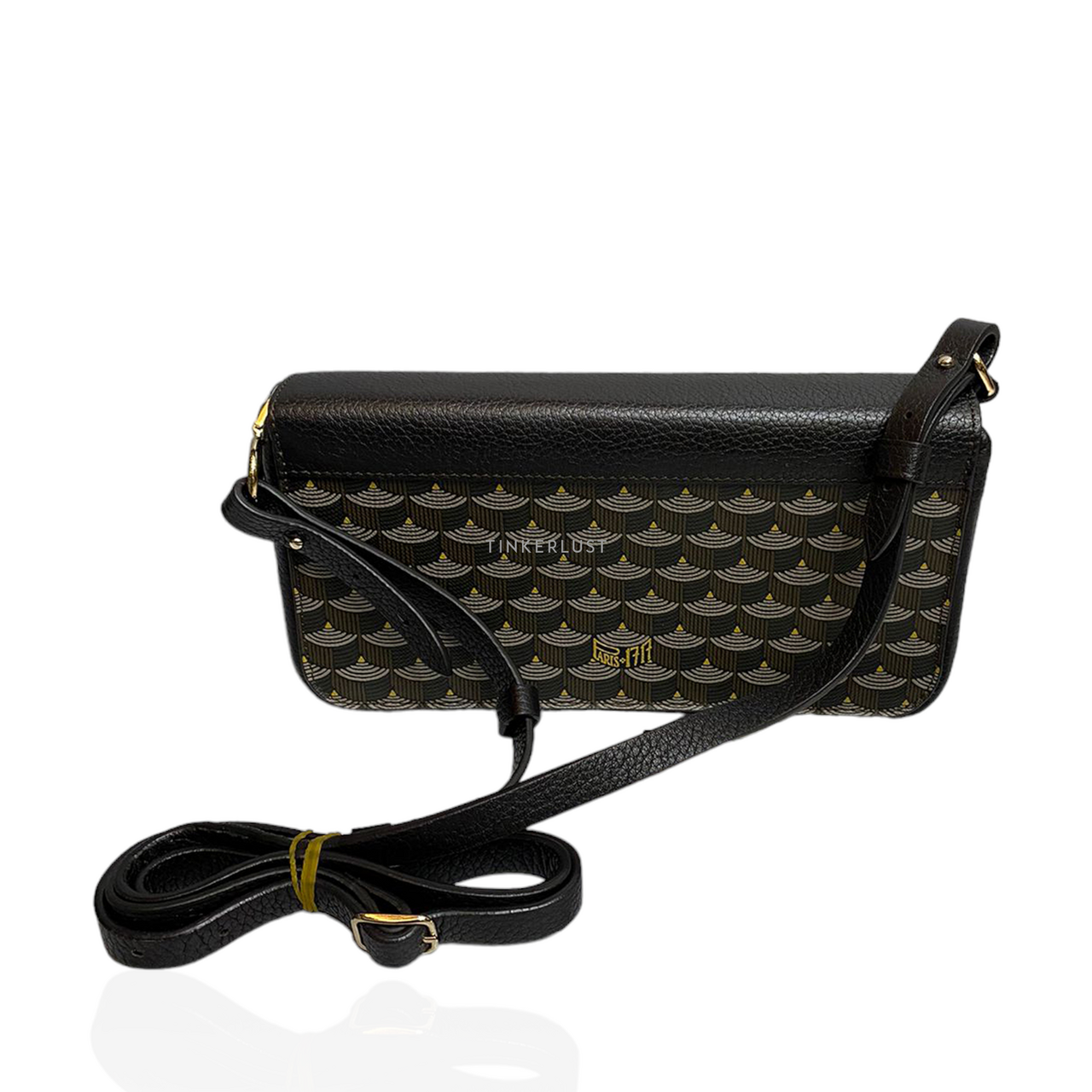 tas sling bag Faure Le Page Black SHW Sling Bag Tinkerlust
