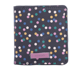 Mango Black Polka Dot Wallet