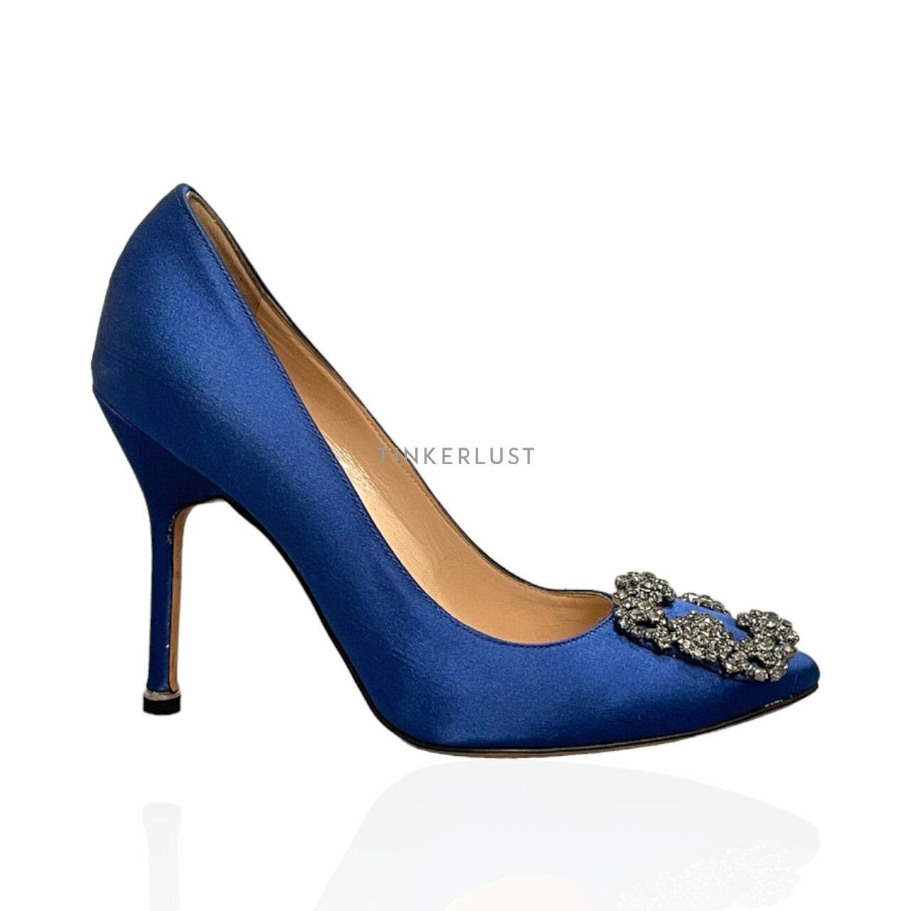 Manolo blahnik royal blue heels store