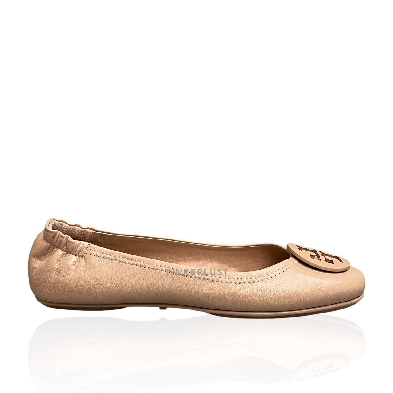 Tory burch minnie travel ballet flat goan sand top