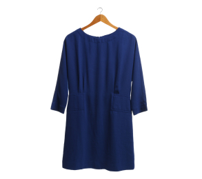 Mango Blue Mini Dress
