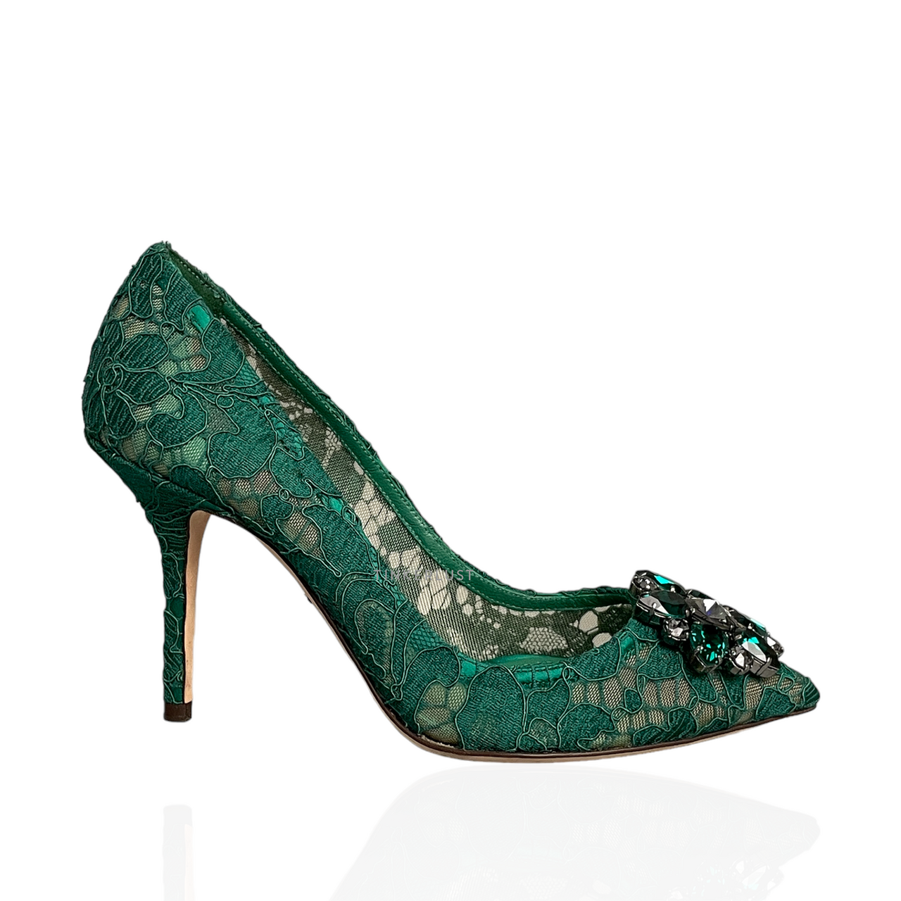 Dolce & Gabbana HIGH-HEELED SHOES 'BELLUCCII' ヒールシューズ Dolce & Gabbana Bellucci Lace 90 Pumps | Sendegaro US