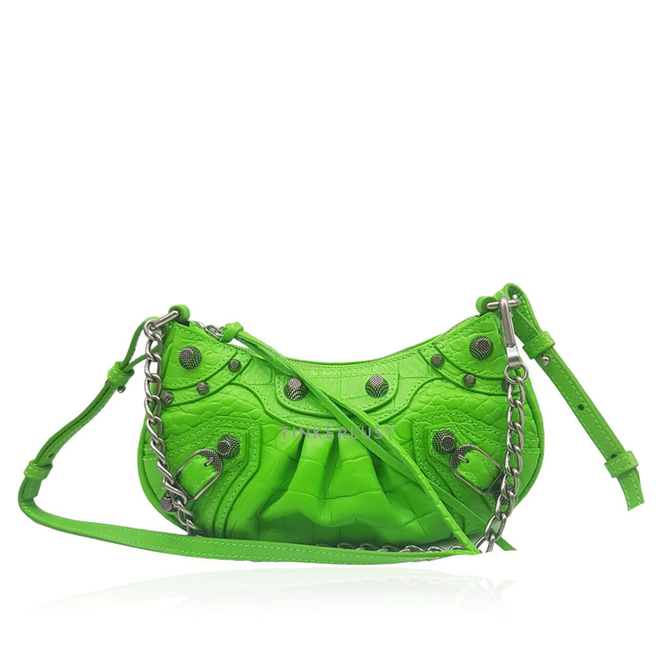 Green balenciaga clearance purse