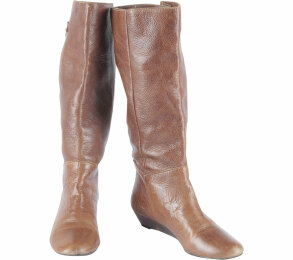 Aldo Brown Leather Boots
