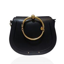 Chloe Nile Bracelet Black Sling Bag