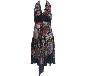 Mango Multi Colour Floral Mini Dress