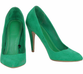 Zara Green Heels