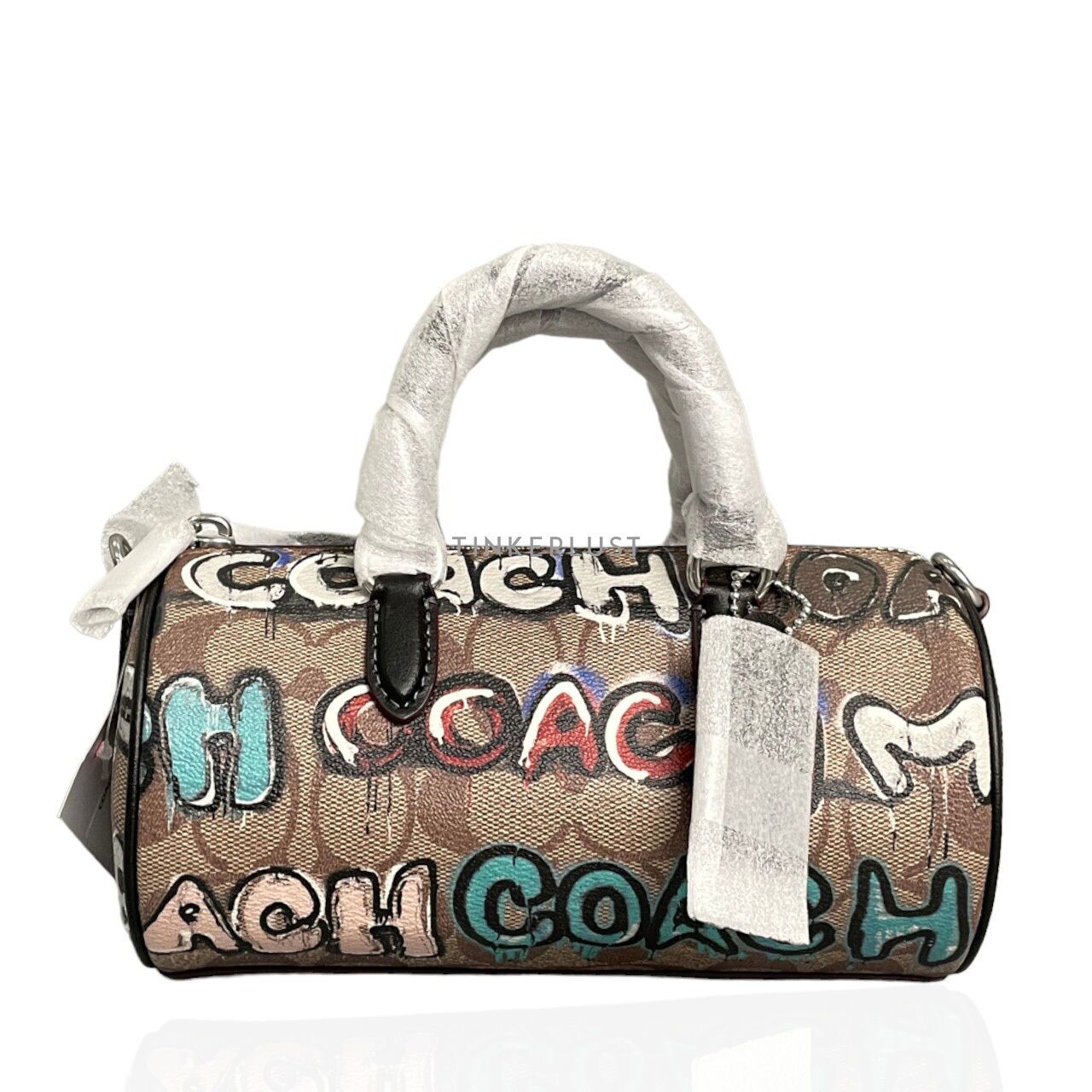 tas satchel Coach CM094 Mint Signature Serf Lacey Khaki