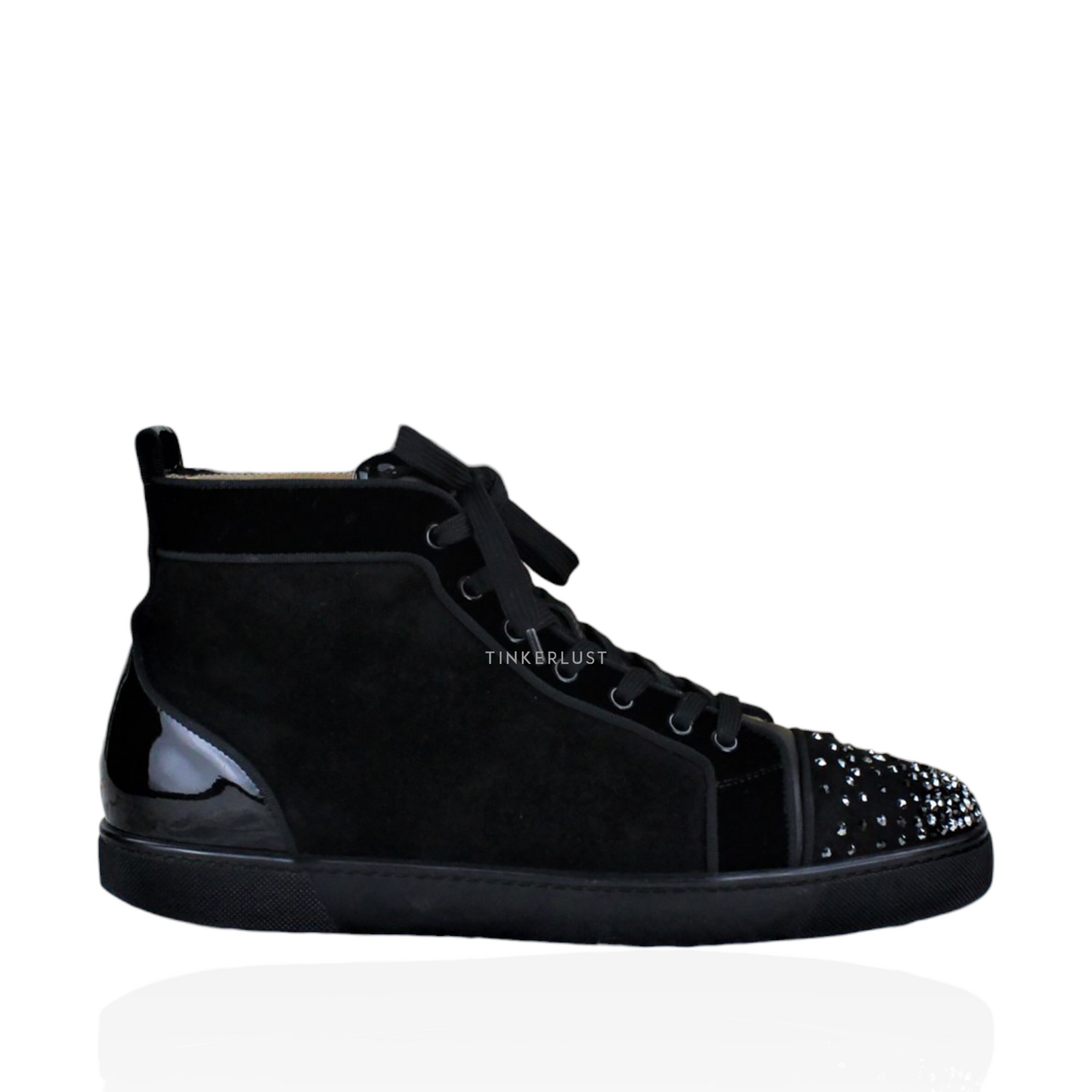 Christian louboutin black outlet sneaker