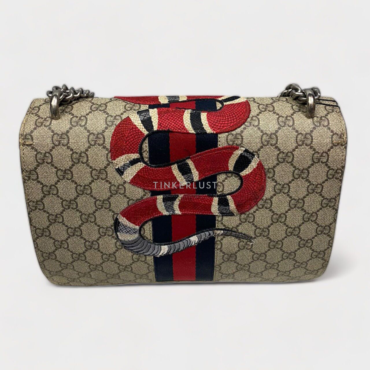 Gucci shoulder bag sales snake