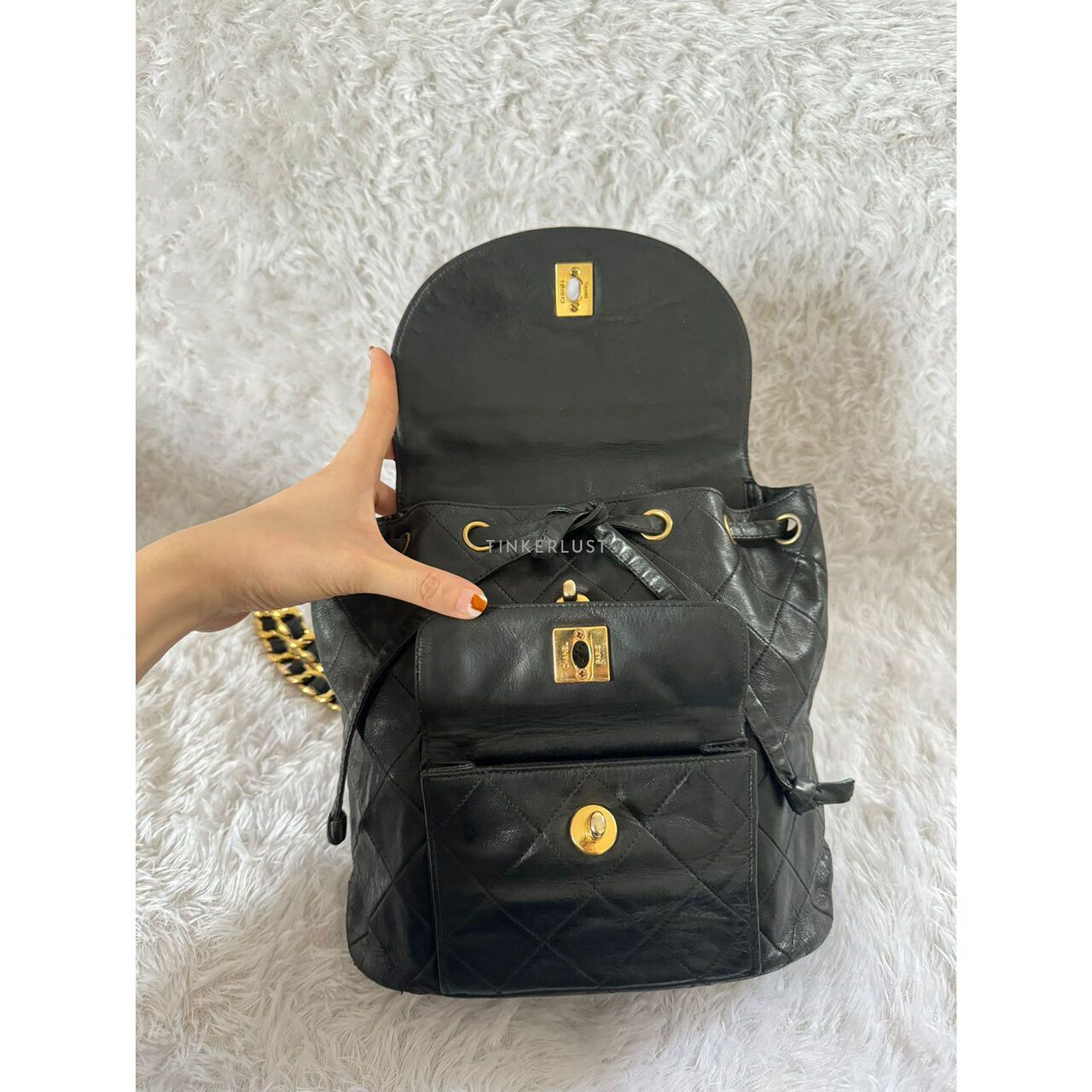 Chanel ransel sale bag