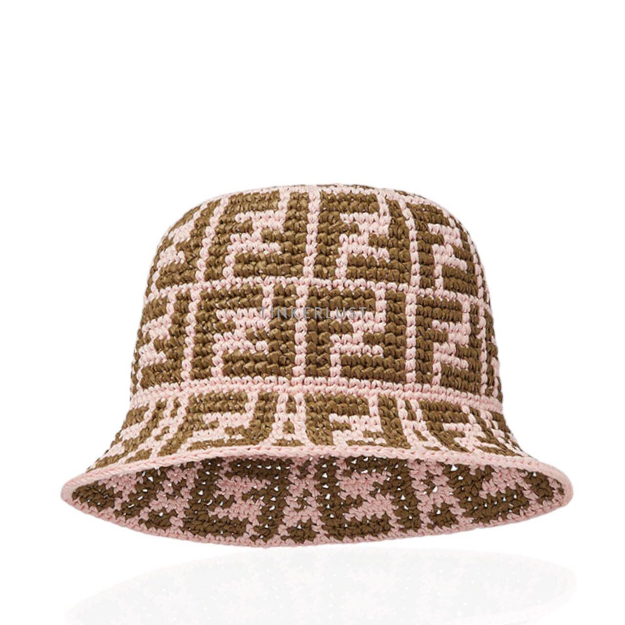 【送料&関税込】Fendi Raffia Ff Bucket Hat FF LOGO MOTIF RAFFIA BUCKET HAT | The Webster