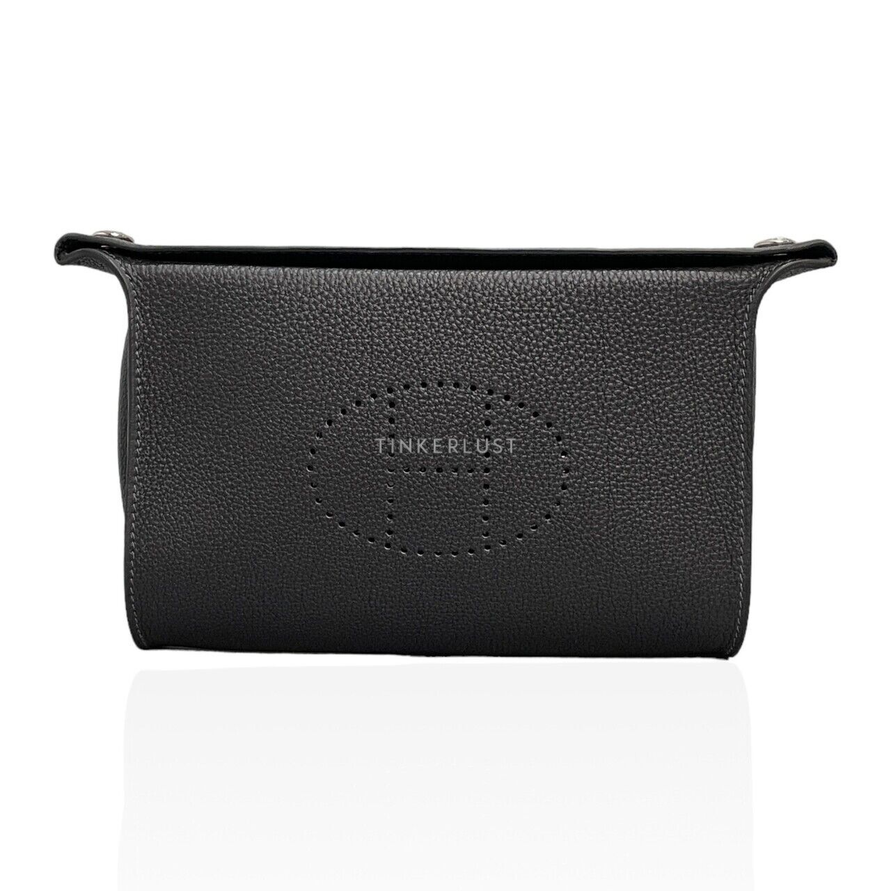 tas sling bag Hermes Videpoches Black Caban Togo PHW B Sling Bag Tinkerlust