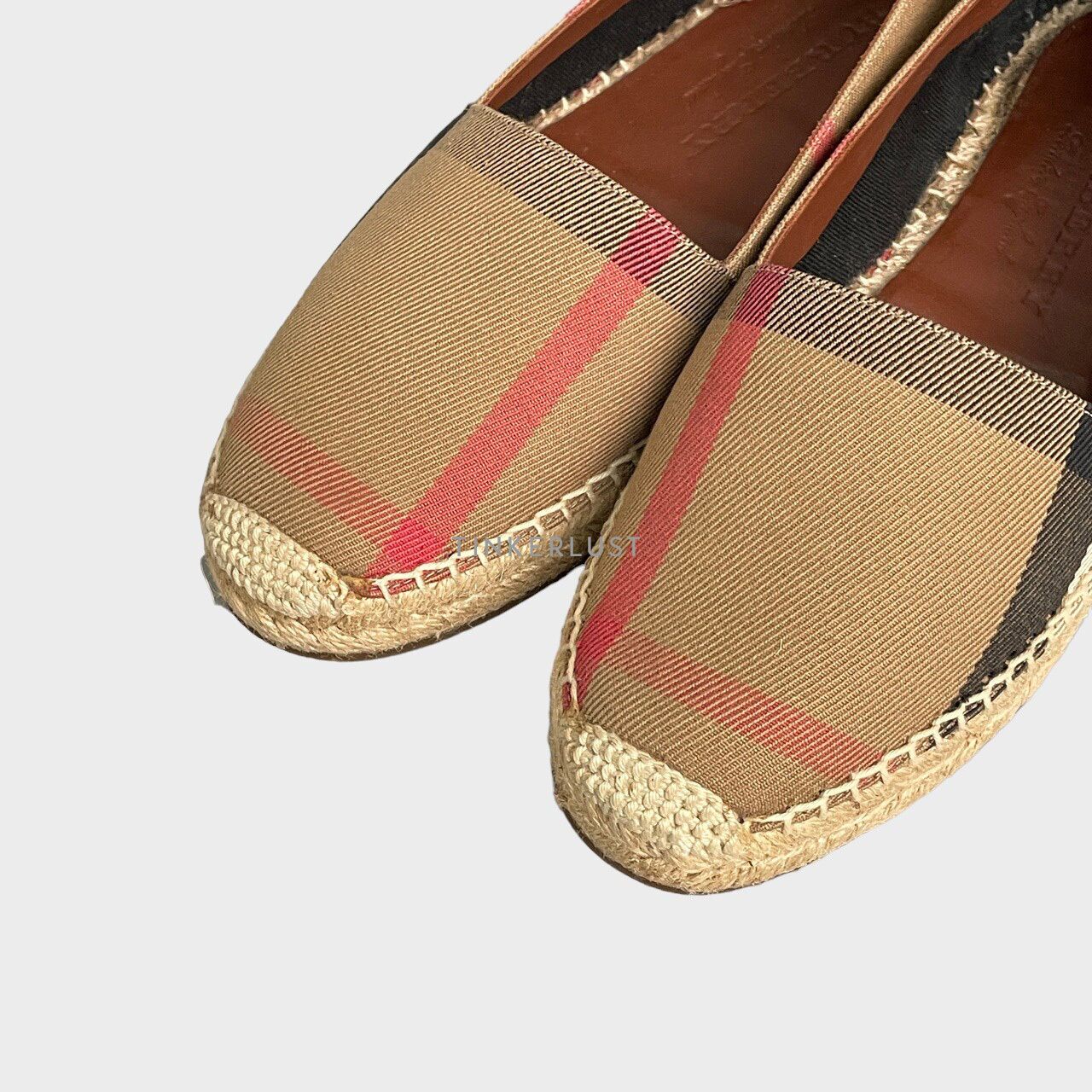 Burberry women's hodgeson hotsell house check espadrille flats