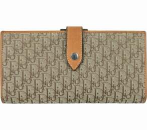 Christian Dior Brown Wallet