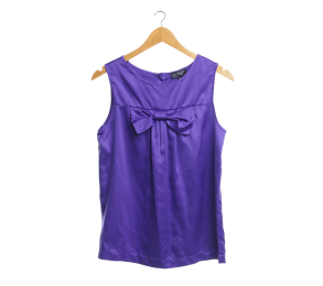 Topshop Purple Sleeveless