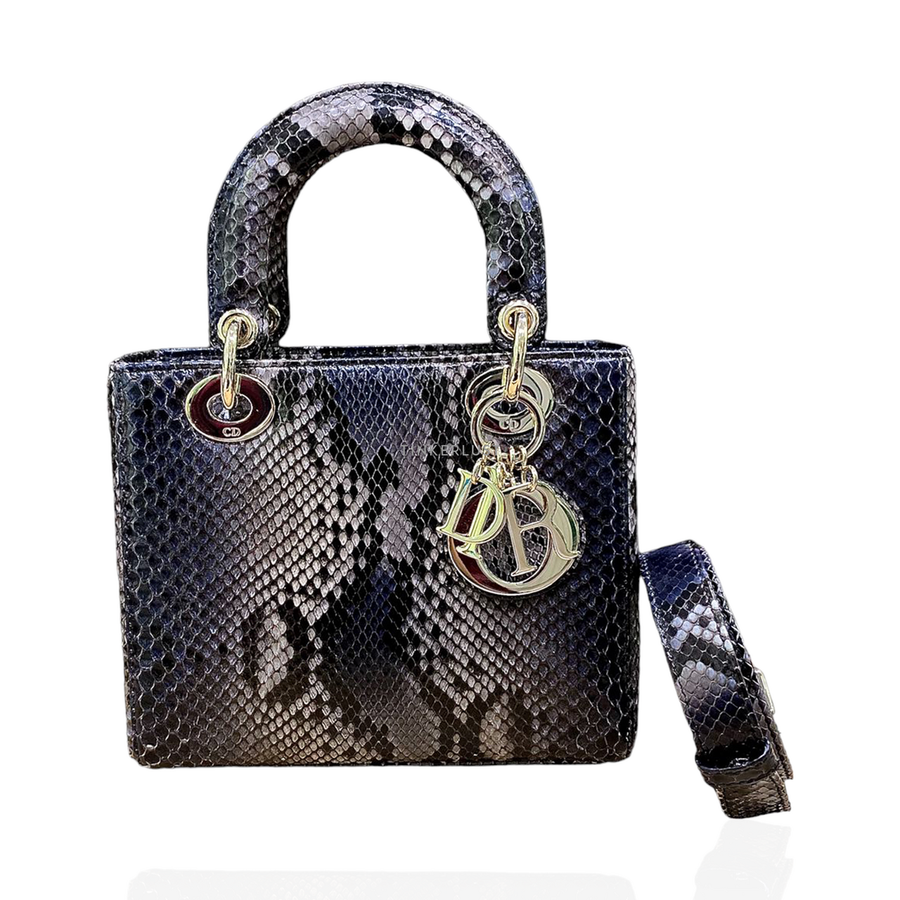 Lady dior python bag hotsell