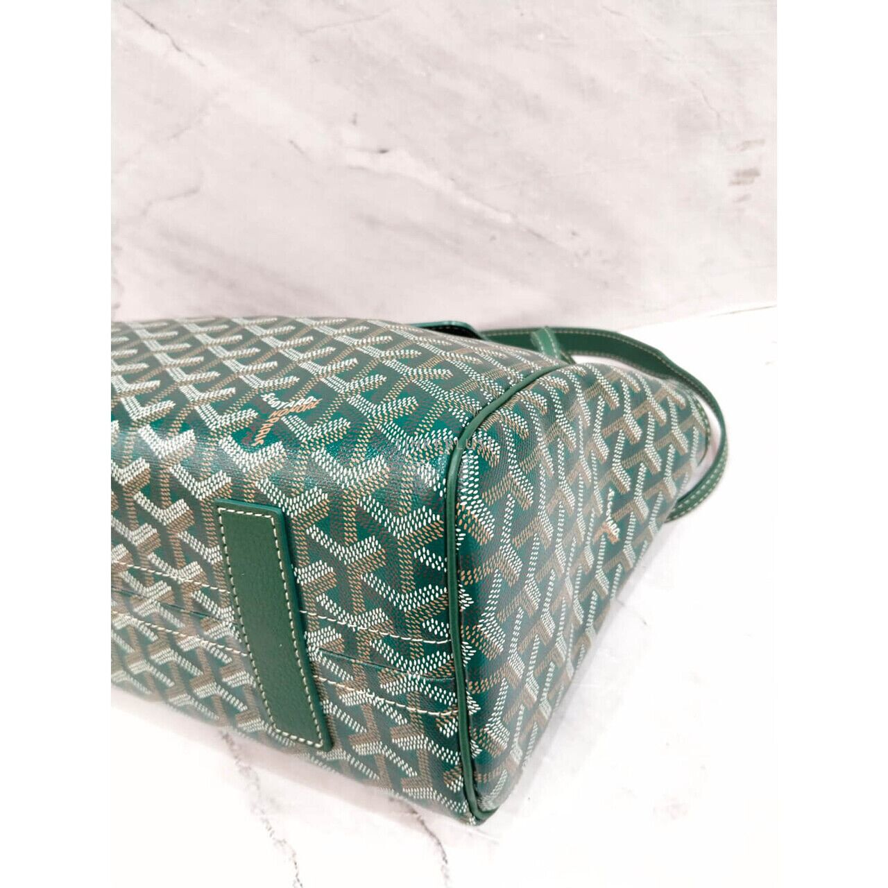 在庫わずか★送料込【GOYARD】Rouette PM バッグ Green ルエット Goyard Rouette Souple Bag Green