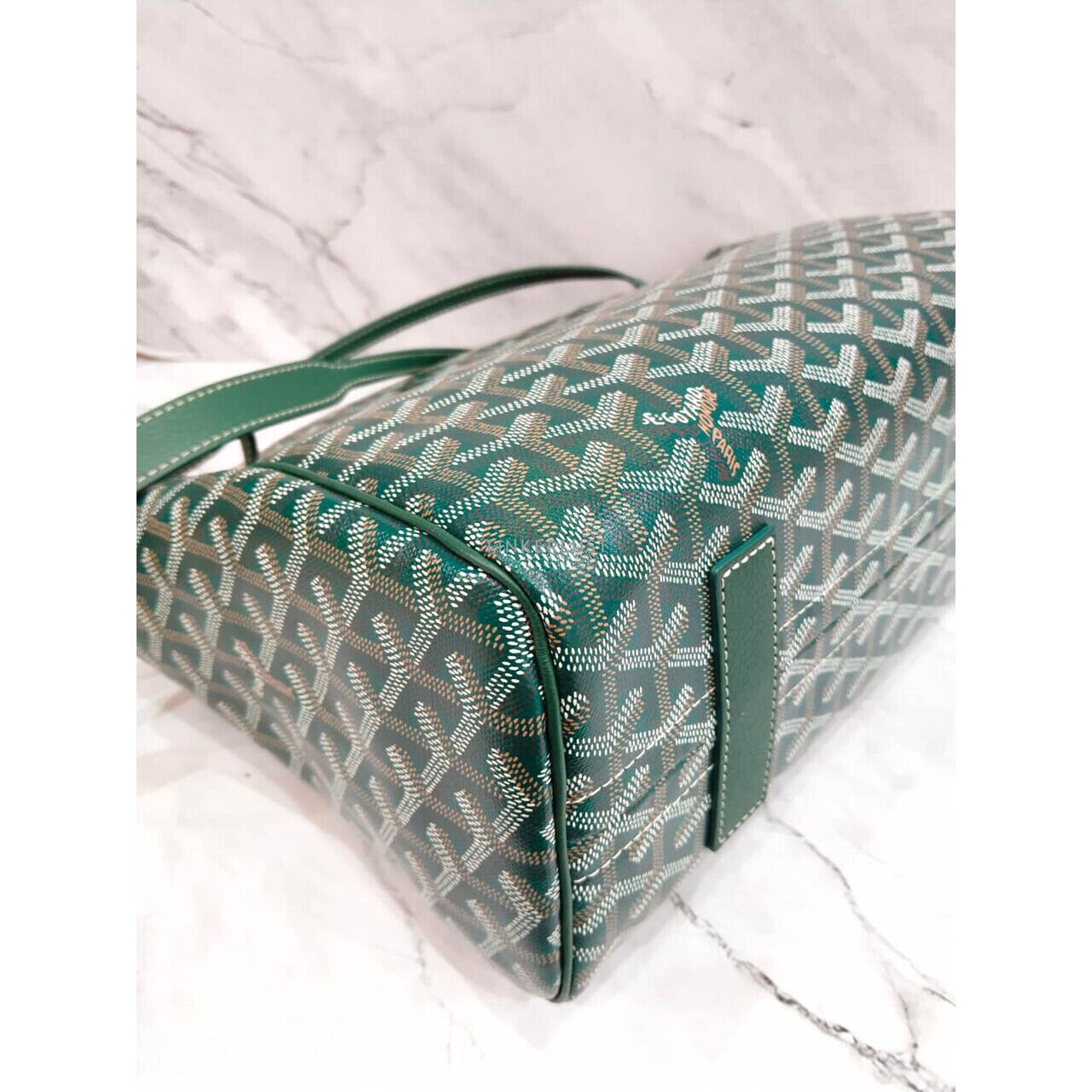 希少品◆入手困難♪【GOYARD】Rouette PM バッグ Green ルエット Goyard Rouette Souple Bag Green