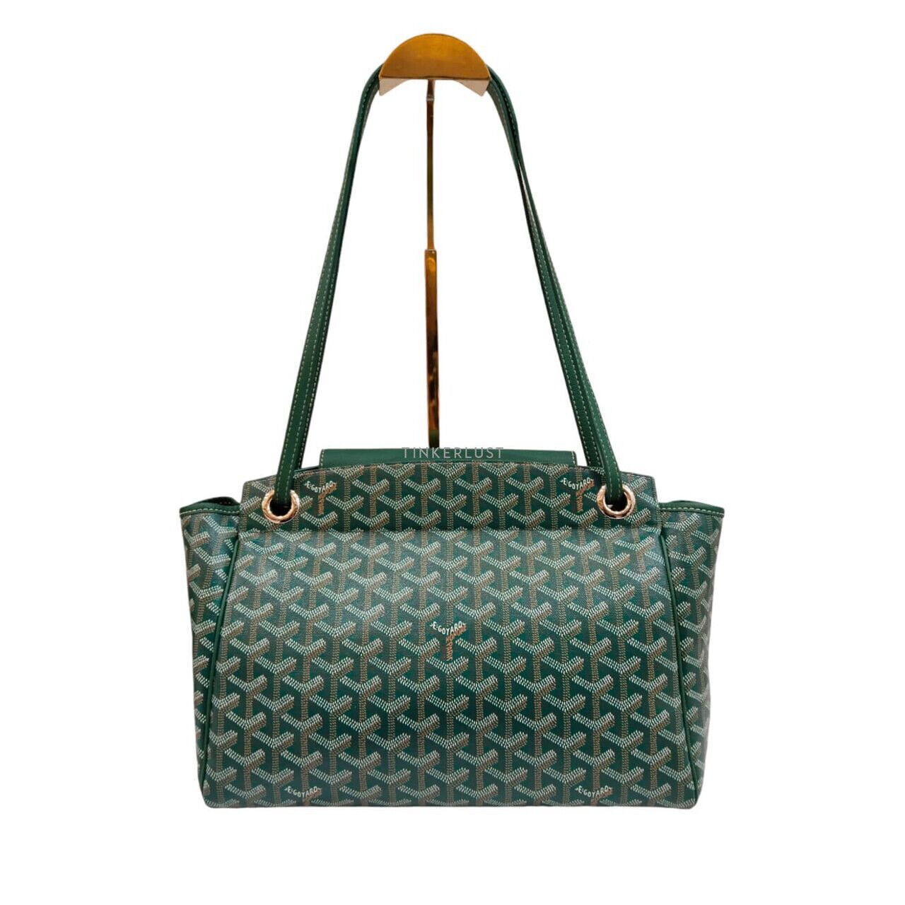 希少品◆入手困難♪【GOYARD】Rouette PM バッグ Green ルエット Goyard Rouette Bag Review: Structured, Mini + PM Size, Price