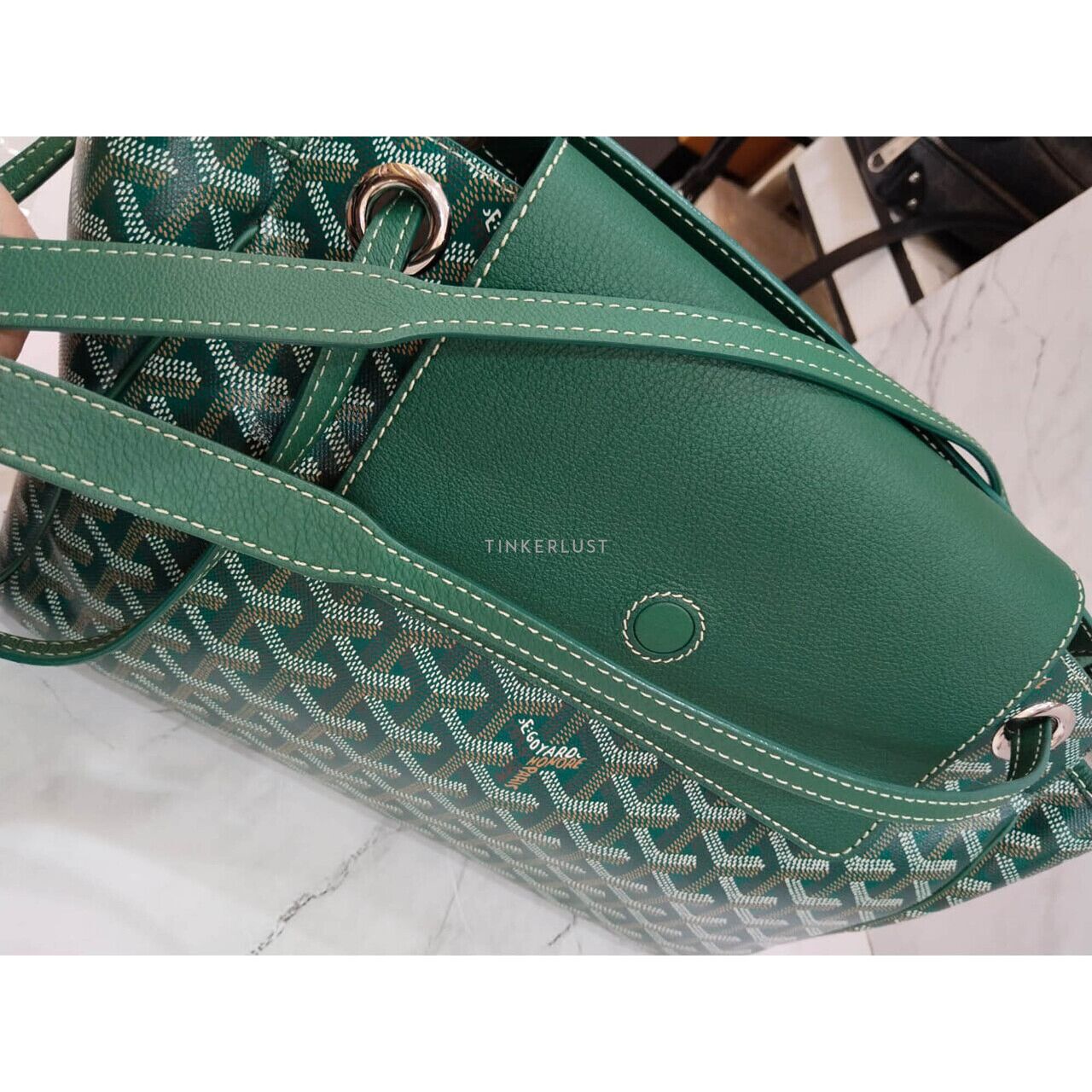 希少品◆入手困難♪【GOYARD】Rouette PM バッグ Green ルエット Goyard Rouette Bag Review: Structured, Mini + PM Size, Price