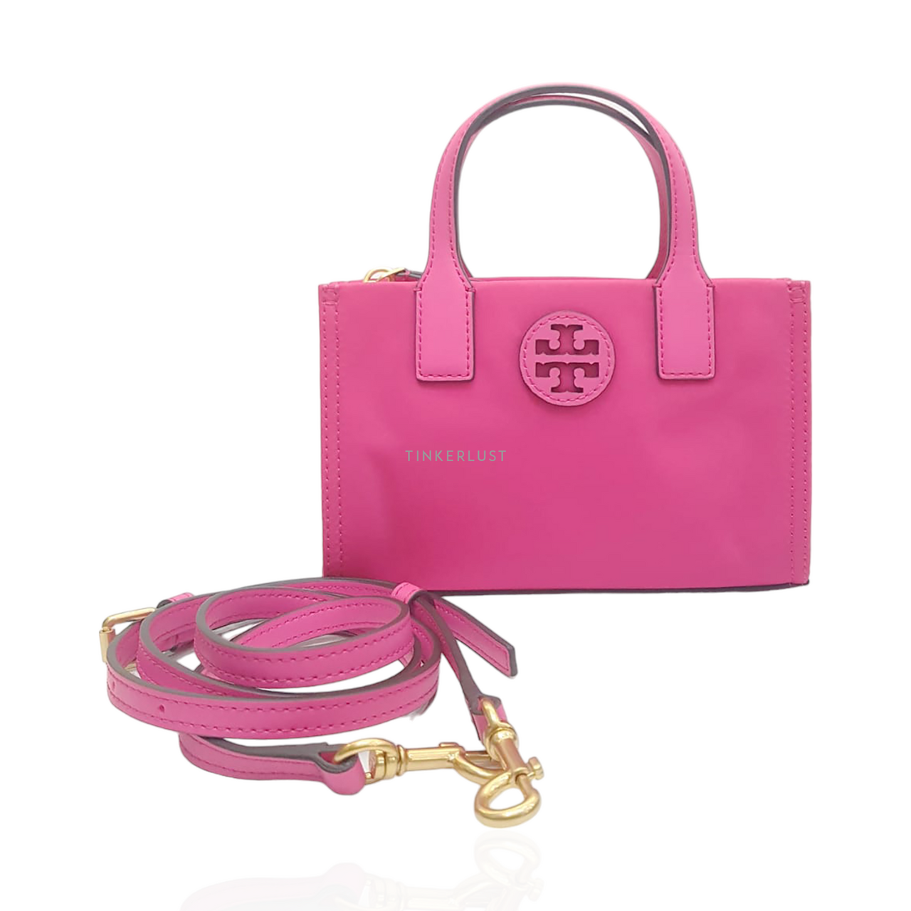 Tory burch charlie online small tote