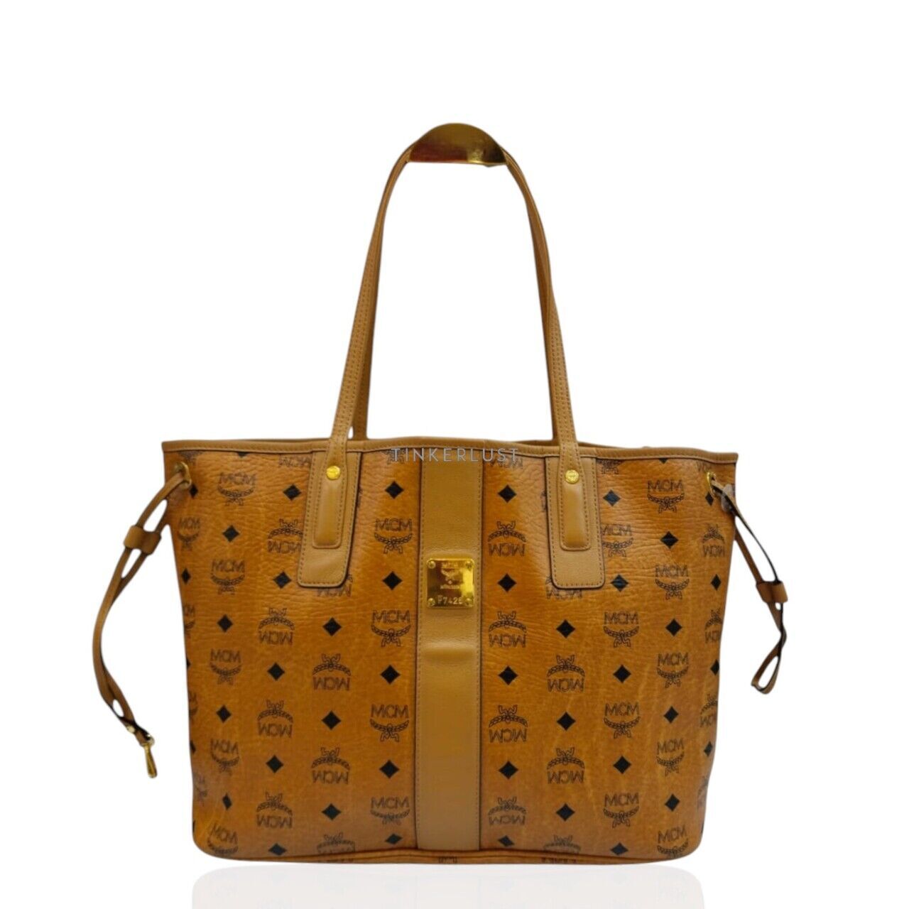 tas tote bag MCM Cognac Tote Bag Tinkerlust