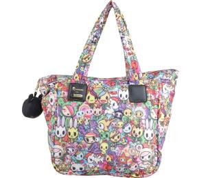 Le Sportsac Multi Color Patterned Tote Bag