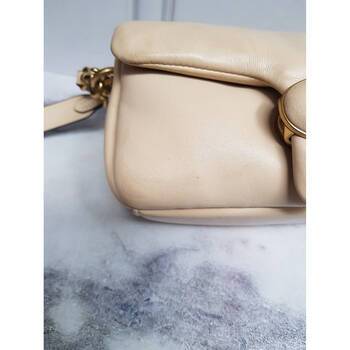 tas shoulder-bag Coach Tabby Pillow Ivory Leather GHW