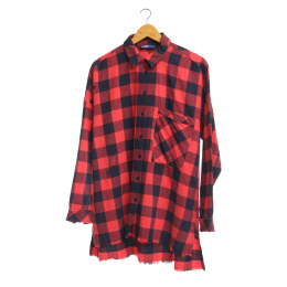 Zara Red Plaid Shirt