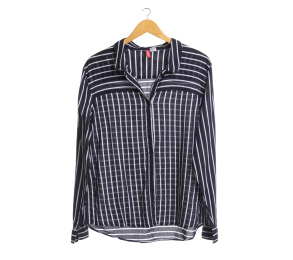H&M Black Striped Shirt