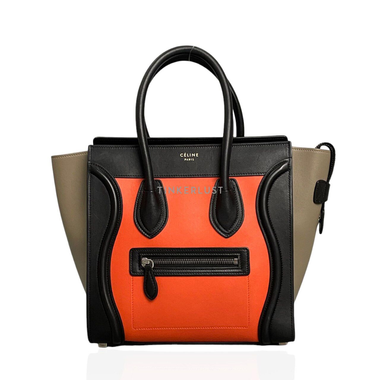 Celine nano luggage tricolor best sale