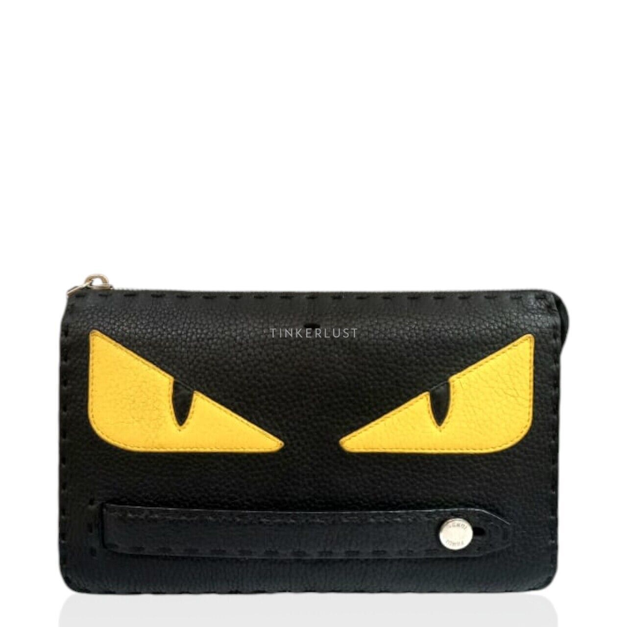 tas clutch Fendi Monster Eye Logo Clutch Tinkerlust