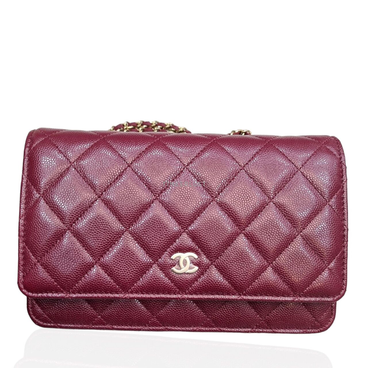 Chanel woc burgundy sale