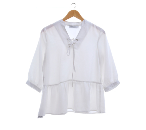 Cotton Ink White Blouse