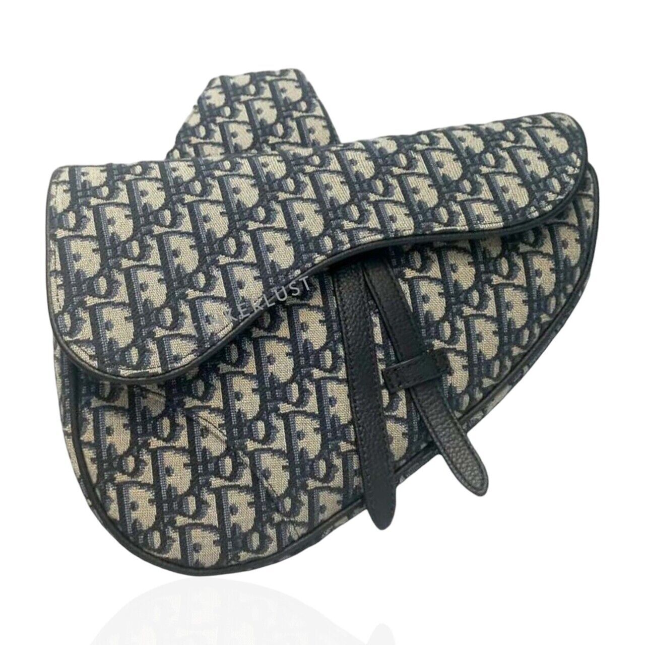 tas sling bag Christian Dior Men Saddle Blue Navy Oblique Jacquard 2022 Sling Bag Tinkerlust