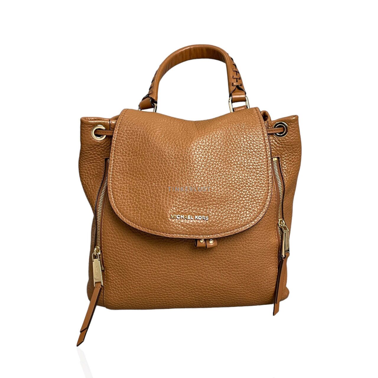 Mk viv large on sale leather backpack