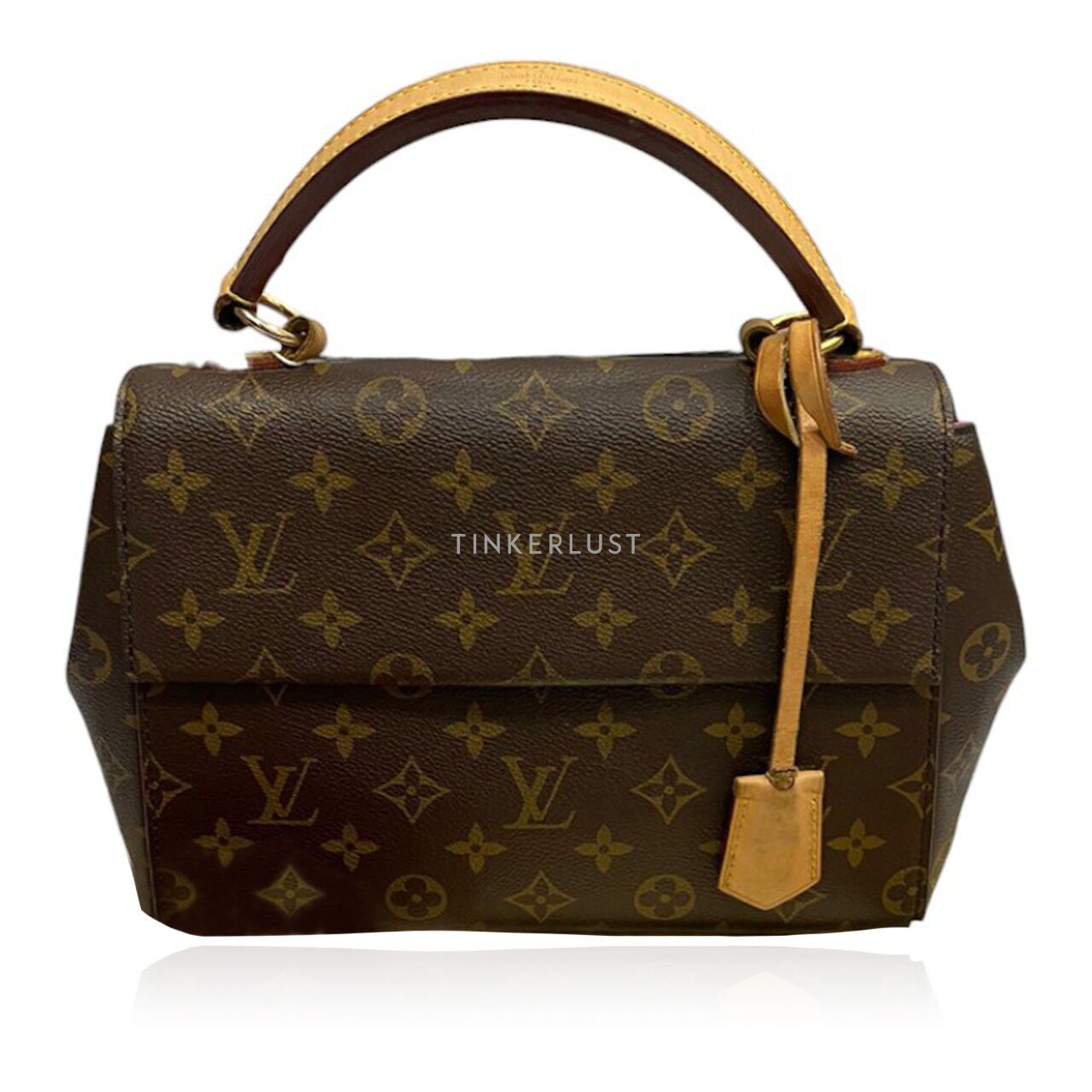 LOUIS VUITTON Soufflot BB Monogram Canvas Shoulder Crossbody Bag Brown