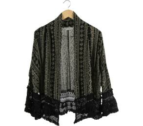Zara Black And Brown Outerwear