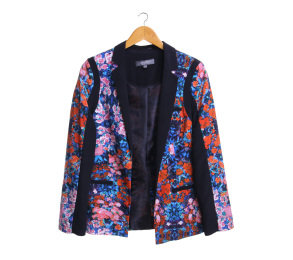 Limited Black Floral Blazer