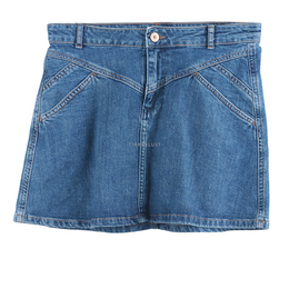 Pull & Bear Denim Mini Skirt