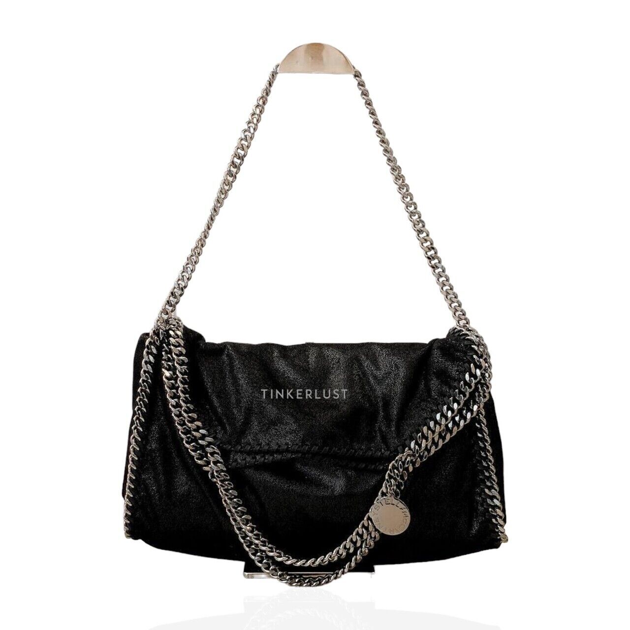 tas shoulder bag Stella McCartney Falabella Small Black Shoulder Bag Tinkerlust