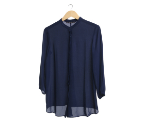 Zara Navy Blouse