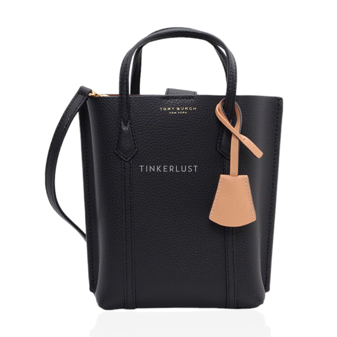 tas tote-bag Tory Burch Mini Perry One Compartment Black