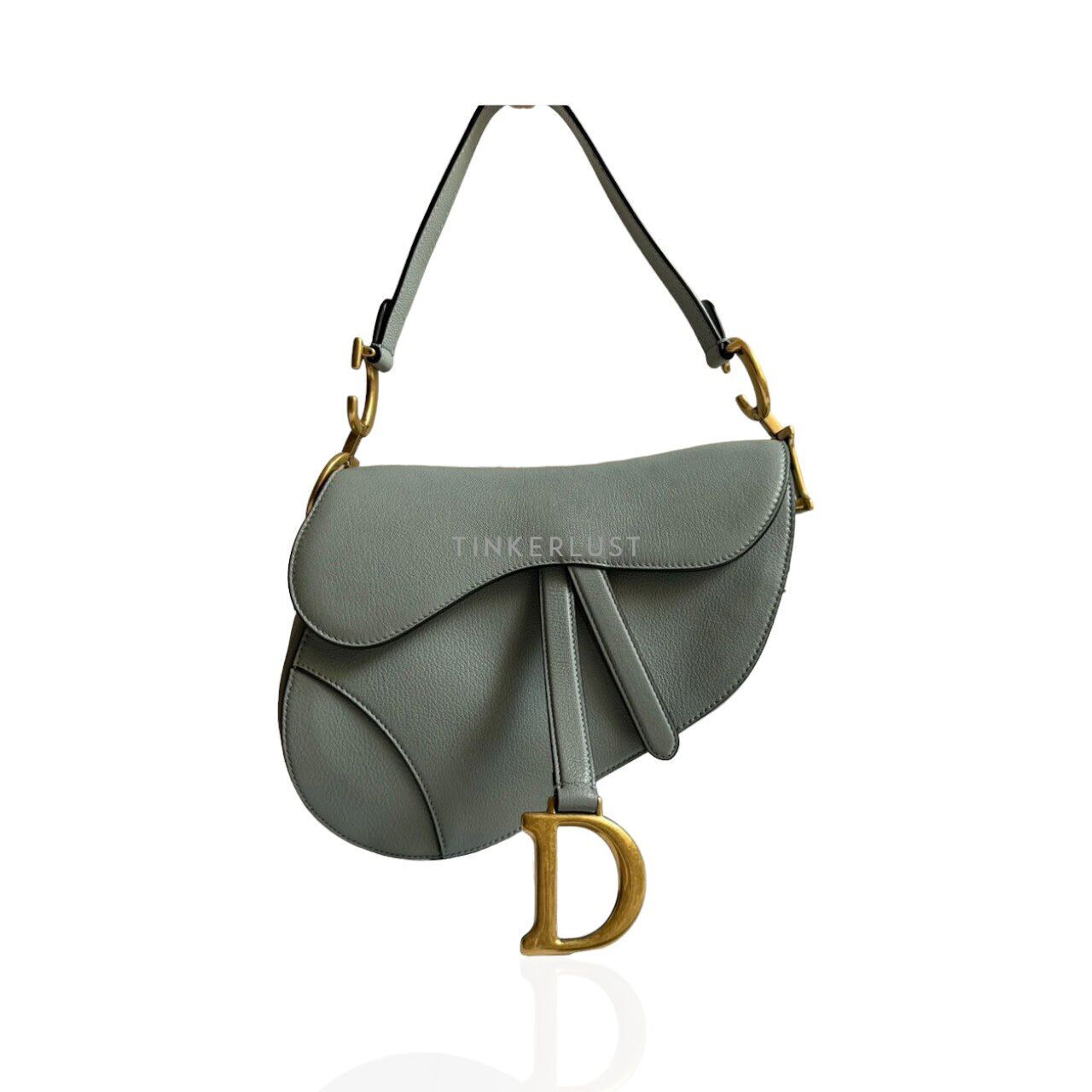 Dior tan saddle bag online