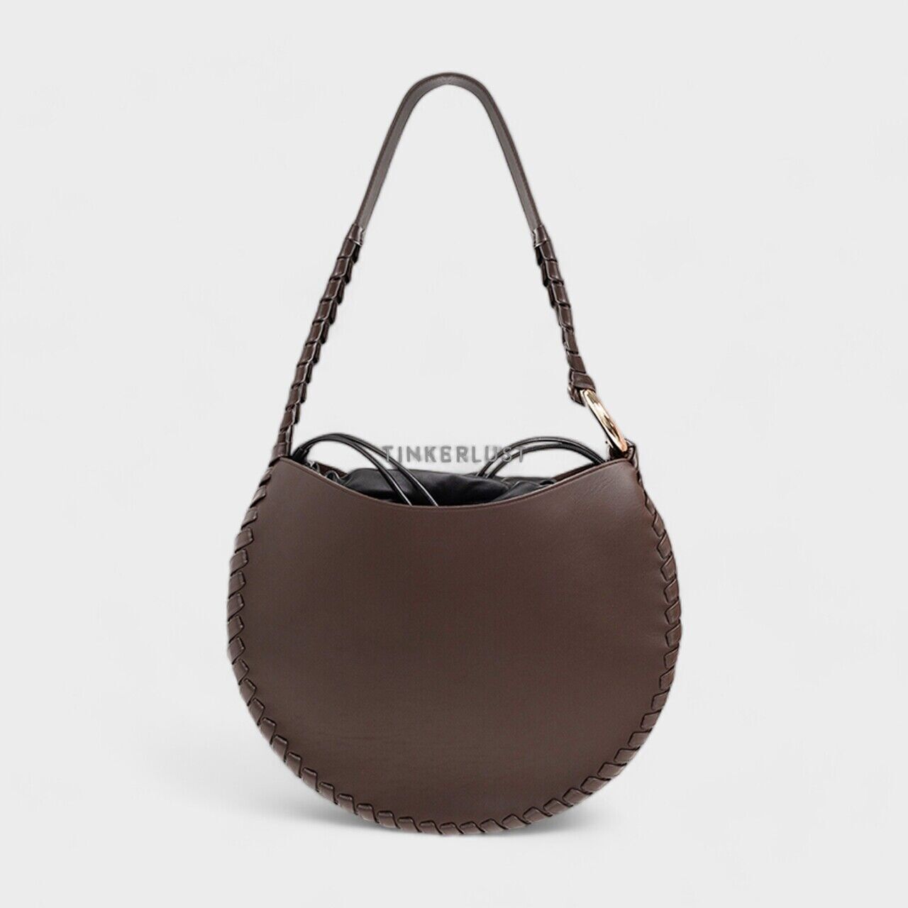 【Chloe】クロエ Mate Bold Brown Large Hobo ショルダーバッグ tas shoulder-bag Chloe Large Mate Hobo in Bold Brown